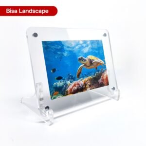frame foto akrilik dua lapis