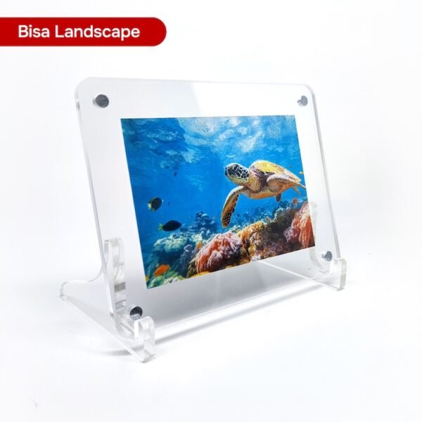 frame foto akrilik dua lapis