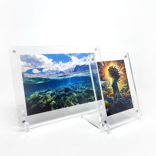 frame foto akrilik dua lapis