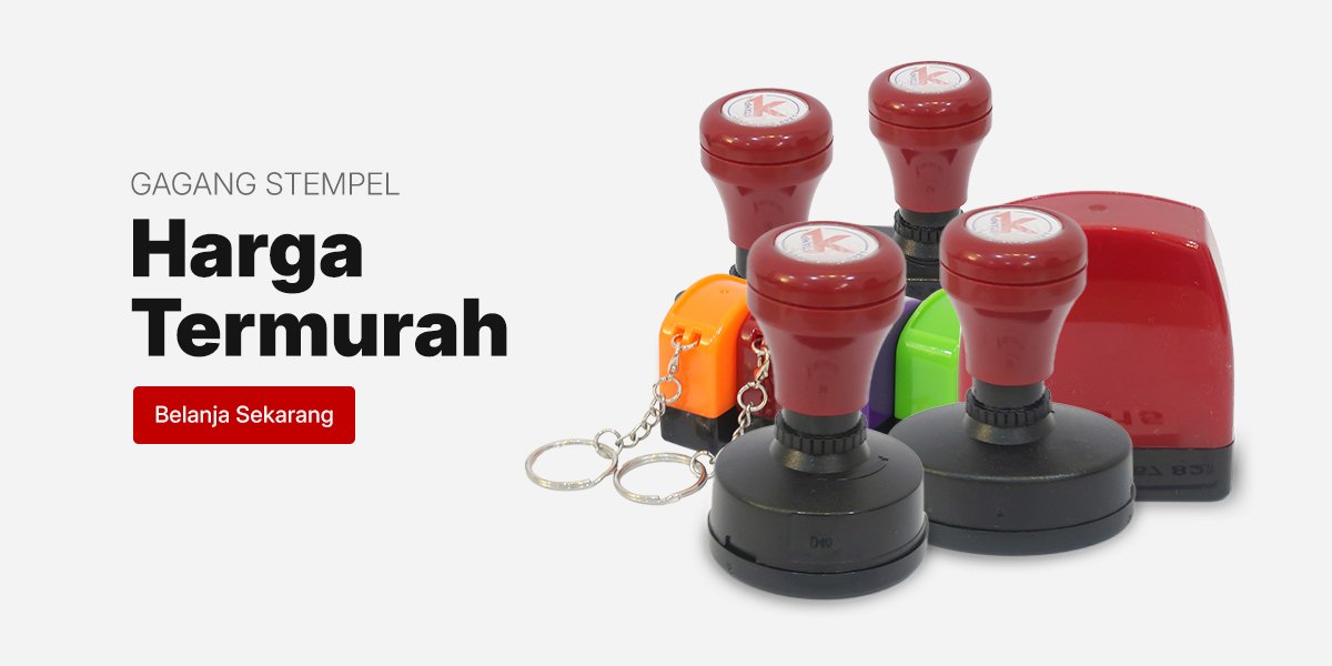 Gagang Stempel Termurah
